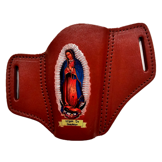 Virgin Mary Leather Genuine Holster